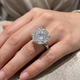 Certified 9Ct Aurora Solitaire Diamond Engagement Ring Lab Grown