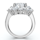 Certified 7Ct High Jewelry Diamond Ring 14k Gold Lab Grown