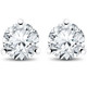 1 ct TDW Lab Grown Diamond Martni Studs 14k Gold Earrings