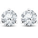 F/SI1 2ct Lab Grown Diamond Martni Studs 14k Gold