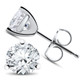 F/SI1 2ct Lab Grown Diamond Martni Studs 14k Gold