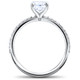3/4 ct Lab Created Diamond Sophia Engagement Ring 14k White Gold