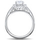 1/4 ct Diamond Madelyn Halo Engagement Ring Setting