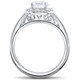 1 3/4 Ct Lab Grown Halo Diamond Madelyn Halo Engagement Ring 14k