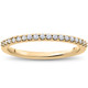 1/5 ct Lab Created Diamond Wedding Ring in 14k Gold or Platinum