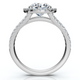 1.90Ct Diamond Engagement Ring Split Shank Ring 14k Gold or Platinum Lab Grown