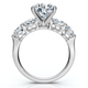 Certified 3 1/2Ct Diamond Engagement Ring 14k Gold or Platinum Lab Grown