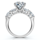 Certified 3 1/2Ct Diamond Engagement Ring 14k Gold or Platinum Lab Grown