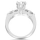 2.30Ct Round Solitaire Diamond Engagement Ring 14K White Gold Lab Grown