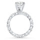 Certified 7.90Ct Cushion Diamond Engagement Eternity Ring Gold Lab Grown