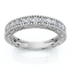 1/3Ct Diamond Stackable Anniversary Wedding Ring 14k Gold or Platinum Lab Grown