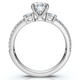 1 1/3Ct Oval Diamond Engagement Ring 14k Gold or Platinum Lab Grown EF/VS