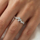 1.00Ct Diamond Constellation Wedding Anniversary Ring 14k Gold or Pt Lab Grown