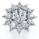 Certified 5Ct Hexagon Diamond High Jewelry Ring 14k Gold or Platinum Lab Grown Certified 5Ct Hexagon Diamond High Jewelry Ring 14k Gold or Platinum Lab Grown