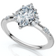 1.20Ct Marquise Viviana Diamond Engagement Ring 14k Gold Lab Grown EF/VS