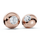 2Ct TW Diamond Button Studs 14k Gold Lab Grown 2Ct TW Diamond Button Studs 14k Gold Lab Grown