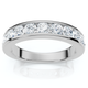 1Ct Channel Set Diamond Wedding Ring 14k Gold or Platinum Lab Grown