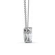 1.90Ct Heart to Heart Diamond Pendant 14k Gold Women's 18" Necklace Lab Grown
