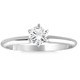 1/3Ct Solitaire Round Cut Diamond Engagement Ring in 14k Gold Lab Grown