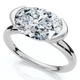 Certified 2Ct Stanza Oval Diamond Engagement Ring 14k Gold or Platinum Lab Grown