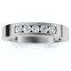Men's 1/4Ct Channel Set Diamond Wedding Ring 14k Gold Lab Grown