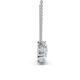 1Ct Diamond Constellation Pendant Lab Grown Necklace 18" Chain