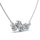 1Ct Diamond Constellation Pendant Lab Grown Necklace 18" Chain
