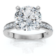 Certified 2 1/4Ct Karthy Diamond Engagement Ring 14k Gold or Platinum Lab Grown