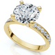 Certified 2 1/4Ct Karthy Diamond Engagement Ring 14k Gold or Platinum Lab Grown