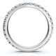 5/8Ct Curved Diamond Wedding Anniversary Matching Band 14k Gold Ring Lab Grown