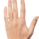 1/4Ct Diamond Guard Band 14k Gold or Platinum Lab Grown