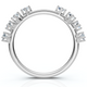 1/4Ct Diamond Guard Band 14k Gold or Platinum Lab Grown