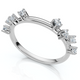 1/4Ct Diamond Guard Band 14k Gold or Platinum Lab Grown