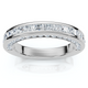 1 1/3Ct Diamond Channel Wedding Band 14k Gold or Platinum Lab Grown