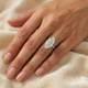 Certified 5Ct Kelly Marquise Solitaire Engagement Ring 14k Gold or Pt Lab Grown