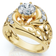 1Ct Whirlpool Diamond Engagement Ring 14k Gold Lab Grown 1Ct Whirlpool Diamond Engagement Ring 14k Gold Lab Grown