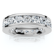 2Ct Channel Set Diamond Eternity Ring 14k Gold or Platinum Lab Grown