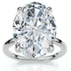 Certified 5.08CT Oval Diamond Hidden Halo Engagement Ring 14k Gold Lab Grown