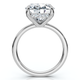 Certified 5.08CT Oval Diamond Hidden Halo Engagement Ring 14k Gold Lab Grown