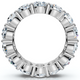 5Ct Diamond Prong Eternity Ring 14k Gold Lab Grown Women's Anniversary Band