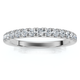1/3Ct Stackable Women's Diamond Wedding Anniversary Ring 14k Gold or PT Band