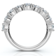 1Ct Sylvia Diamond Anniversary Stackable Ring Gold Lab Grown