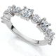 1Ct Sylvia Diamond Anniversary Stackable Ring Gold Lab Grown