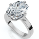 Certified 4Ct Elongated Cushion Diamond Cigar Band Engagement Ring Lab Grown