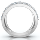 1 3/4Ct Diamond 8mm Wide Chelsea Wedding Ring Anniversary Band Gold Lab Grown