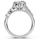 Certified 3 1/2Ct Marquise Diamond Montauk Engagement Ring 14k Gold Lab Grown