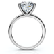 Certified 3Ct Cushion Diamond Solitaire Engagement Ring 14k Gold or Pt Lab Grown