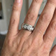 Men's 2Ct Diamond Accented Wedding Anniversary Ring 10k Gold Lab Grown