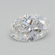 0.44-Carat Oval Lab Grown Diamond