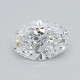 0.45-Carat Oval Lab Grown Diamond